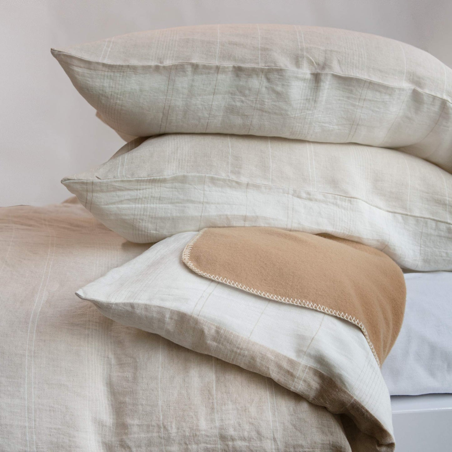 Ashley Linen Duvet Cover Two Sided