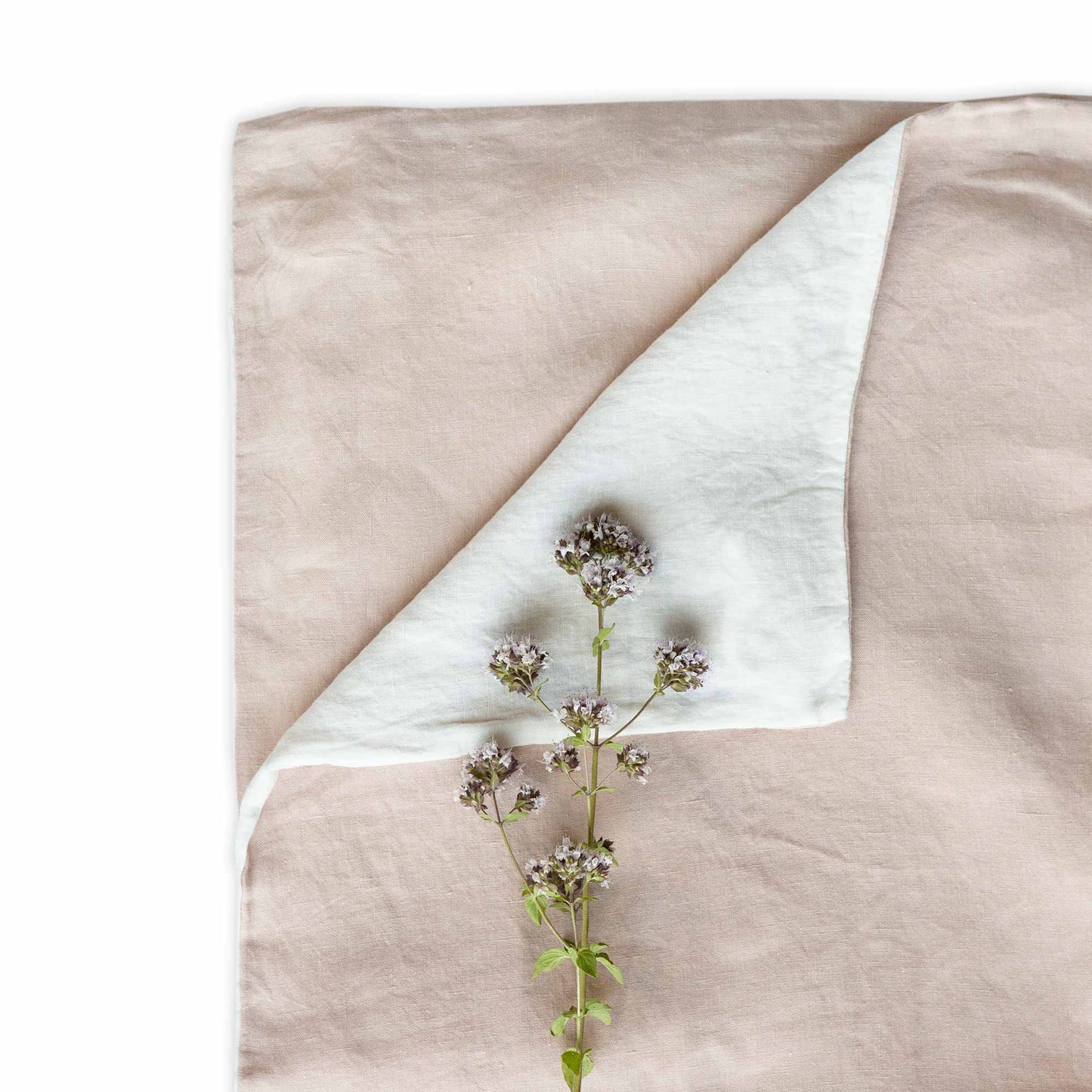 Ashley Linen Duvet Cover Dark Grey/Light Grey - JG Switzer