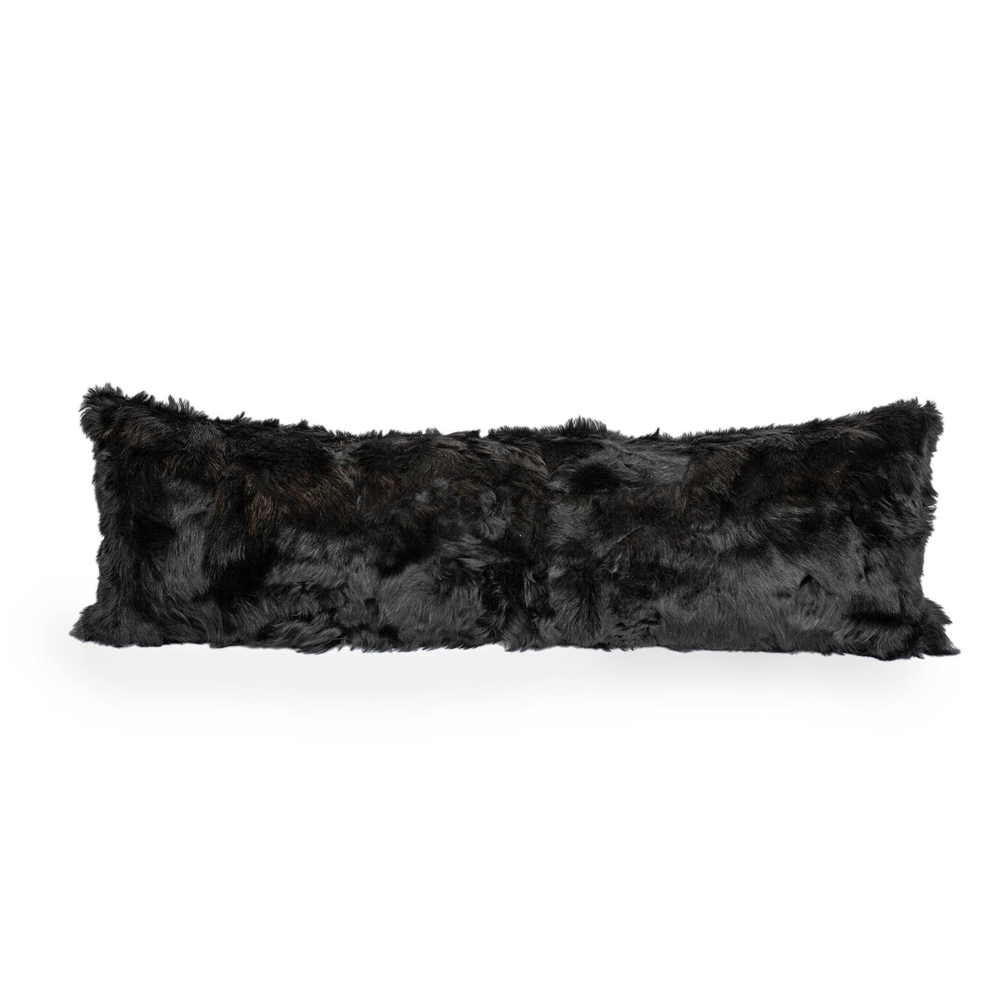 Toscana Real Sheep Fur Body Pillow in White