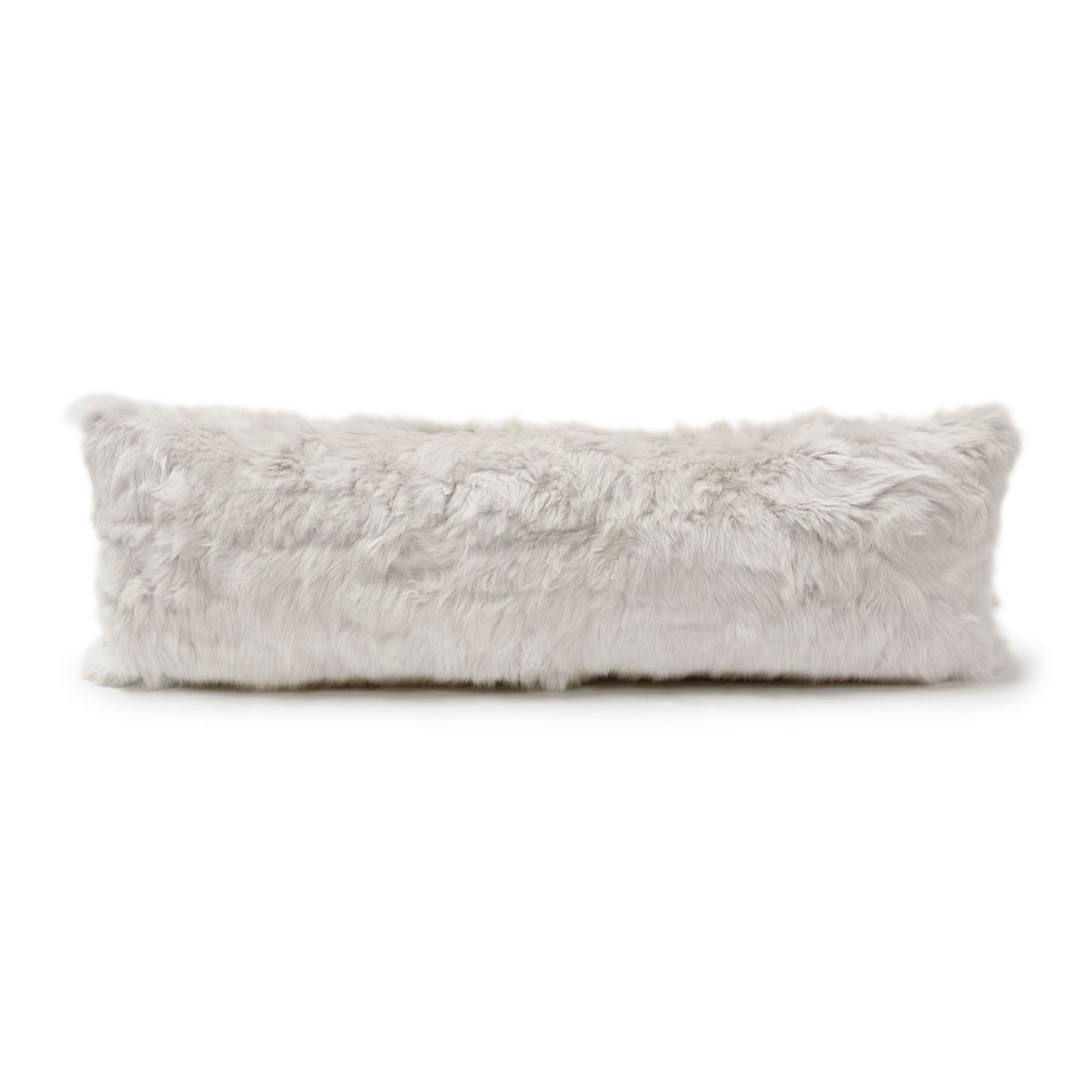 Toscana Real Sheep Fur Body Pillow in Black