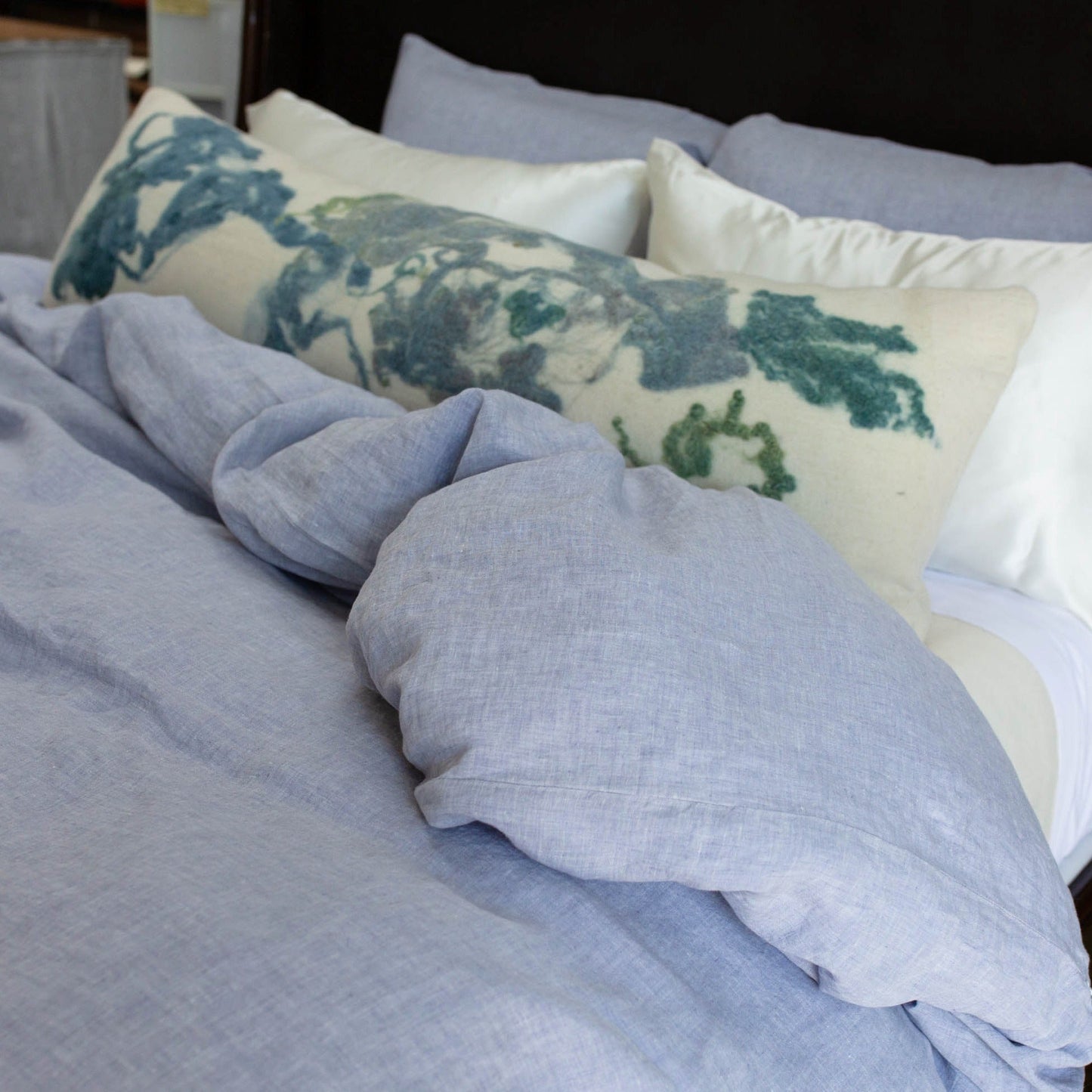 Ashley Linen Duvet Cover Solid