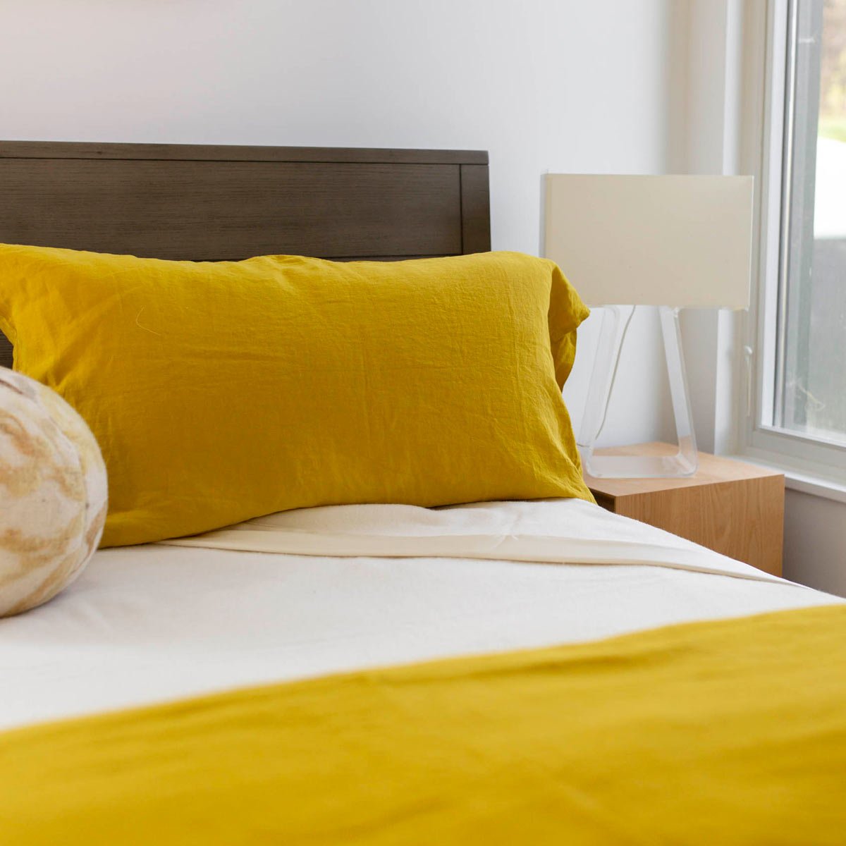 Ashley Linen Duvet Cover Solid