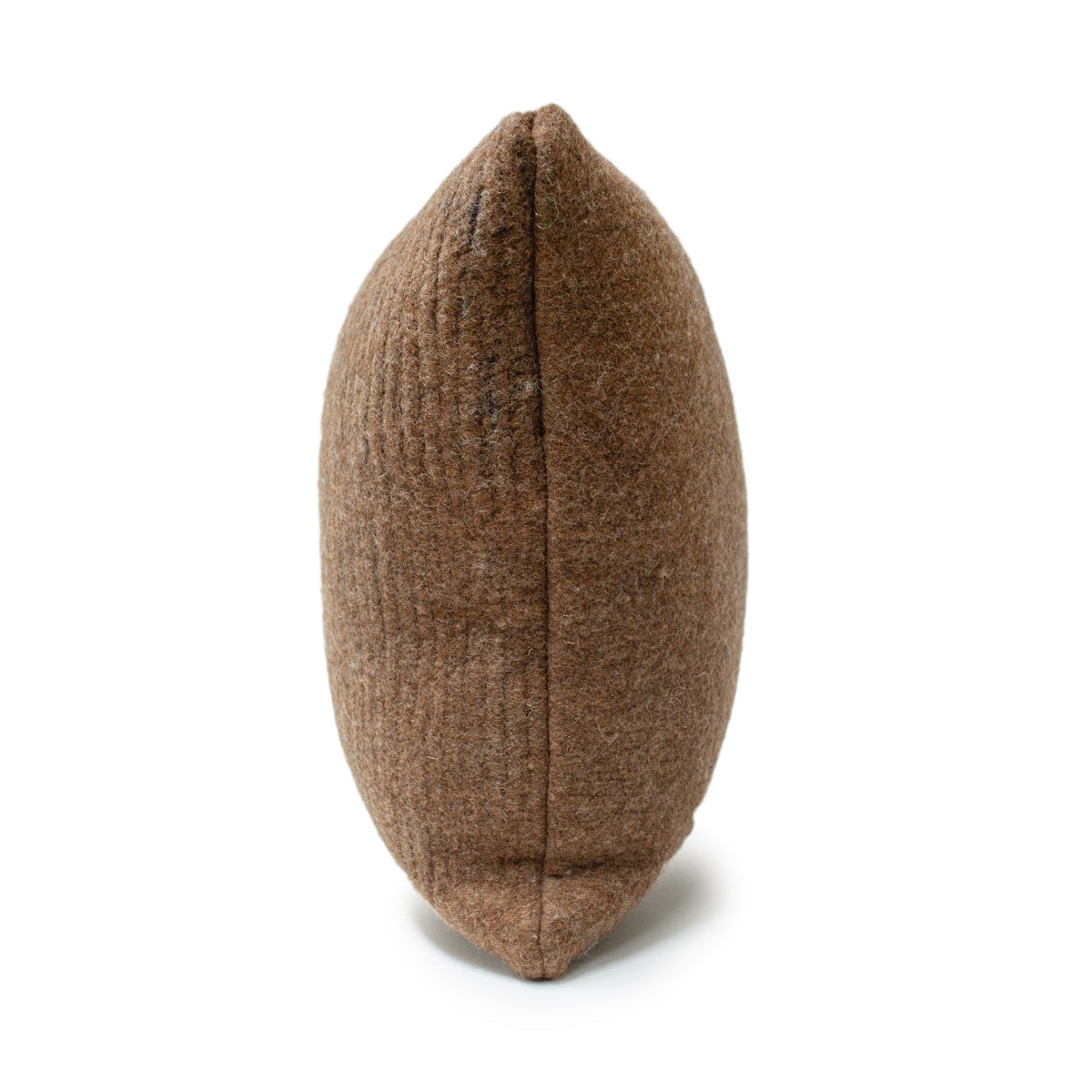 Shetland Brown Wool Pillow