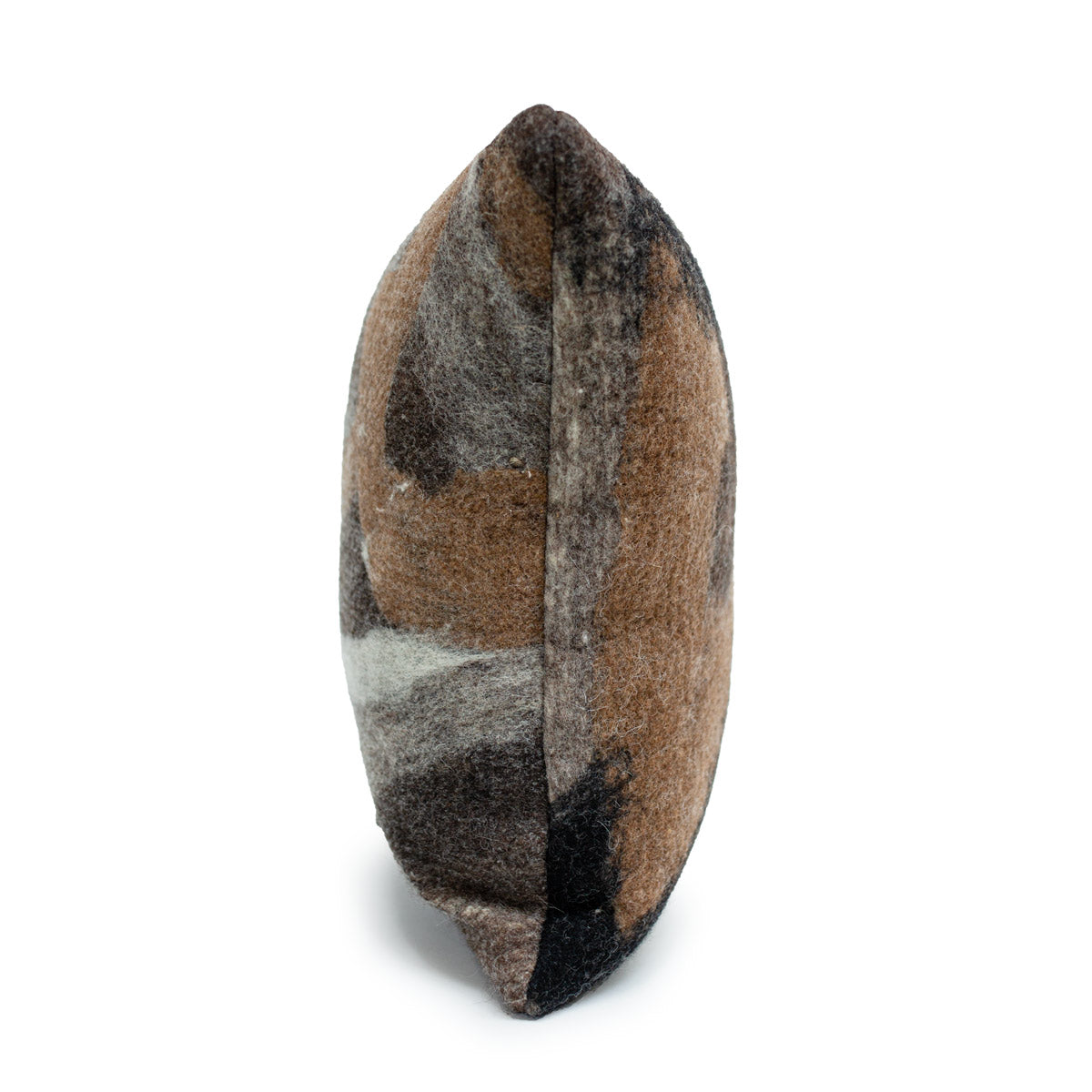 Tahoe with Black Wool Pillow 24x24