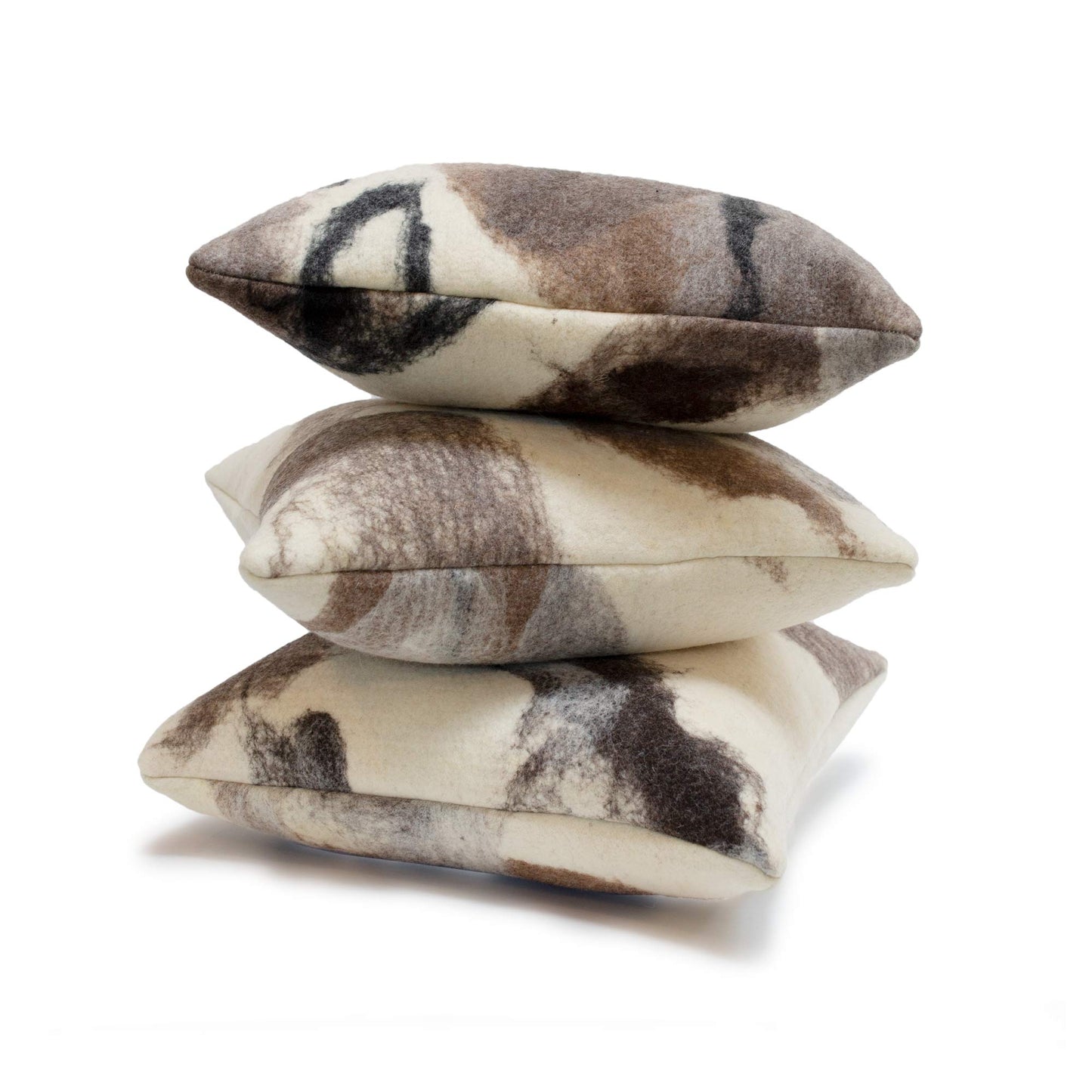 Tahoe With Cream Wool Pillow 20x20