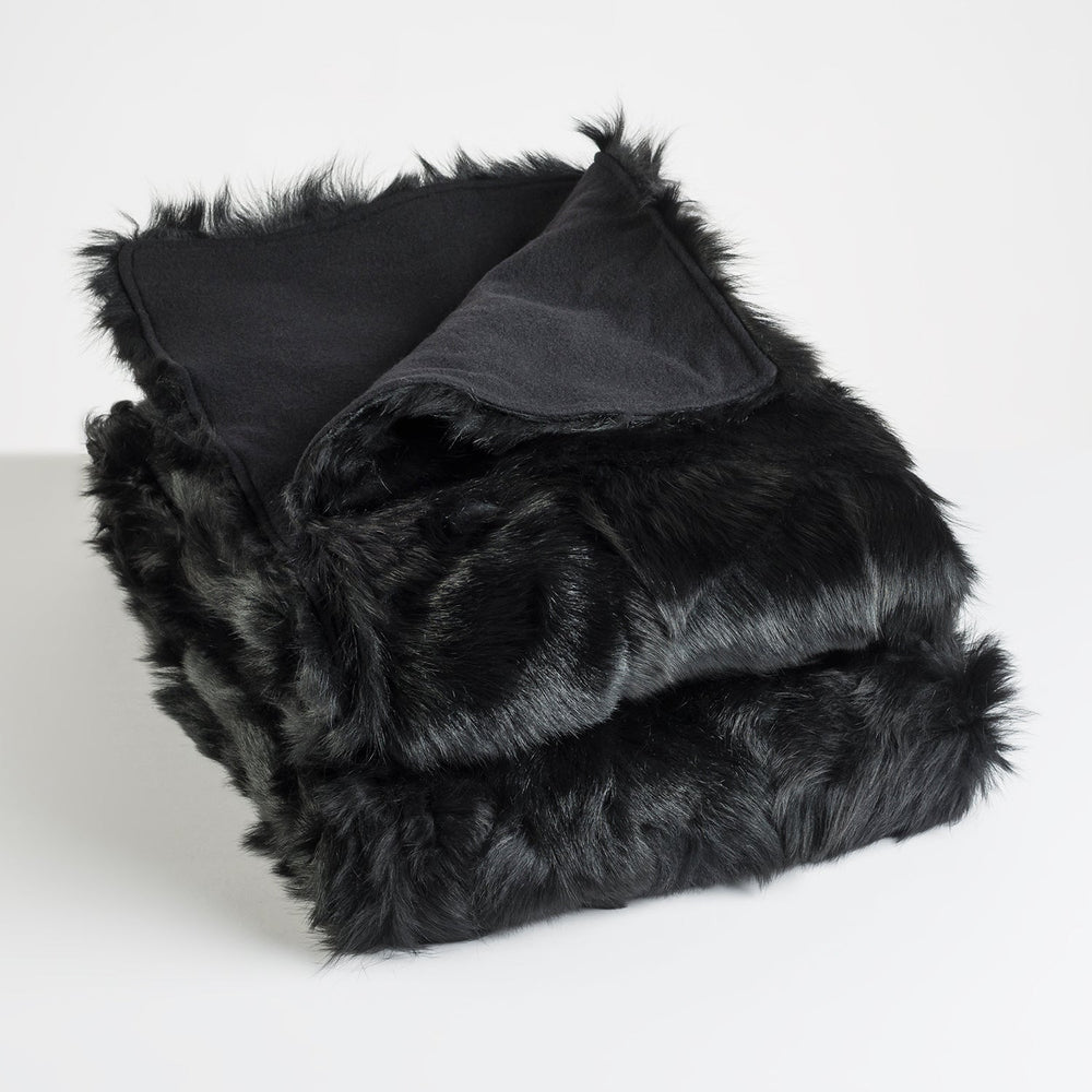 
                      
                        Toscana Sheep Fur Throw Lined with Cashmere/Wool blend - JG Switzer
                      
                    