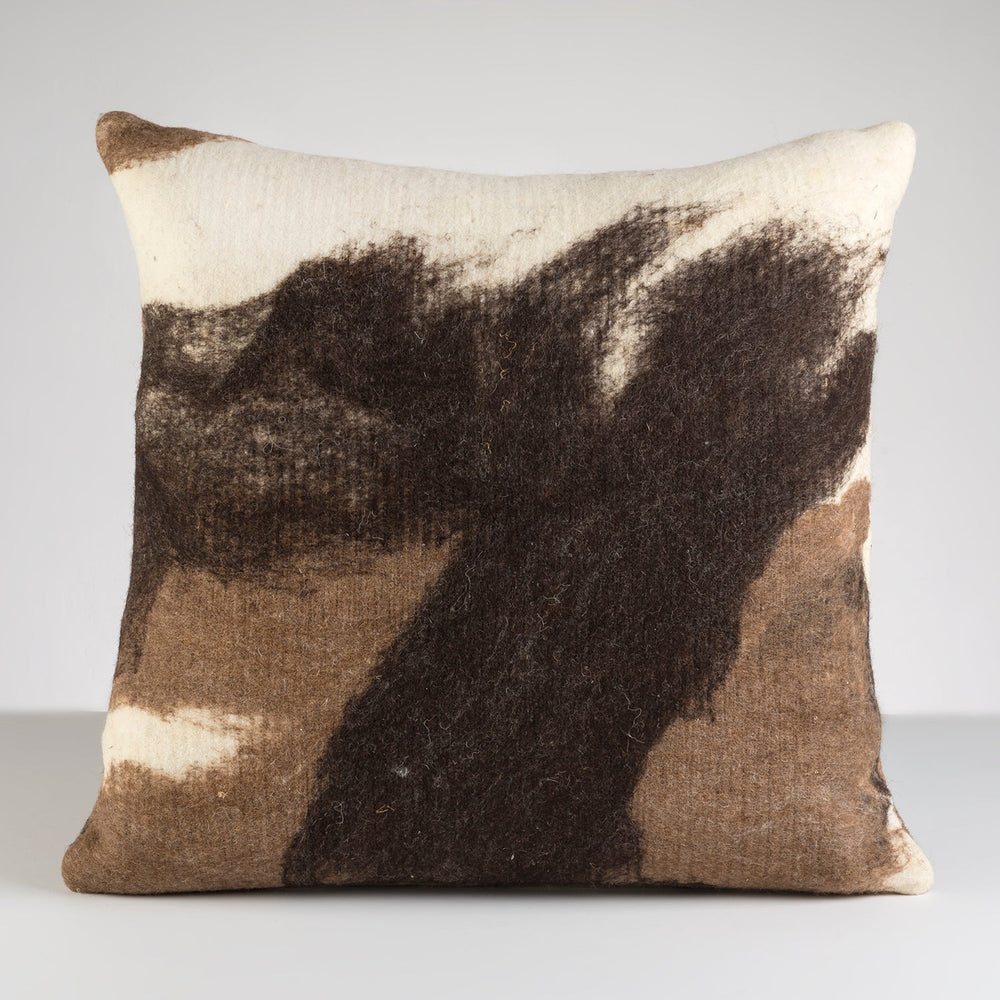 
                      
                        Tahoe Wool Pillow Caramel Brown Lumbar - JG Switzer
                      
                    