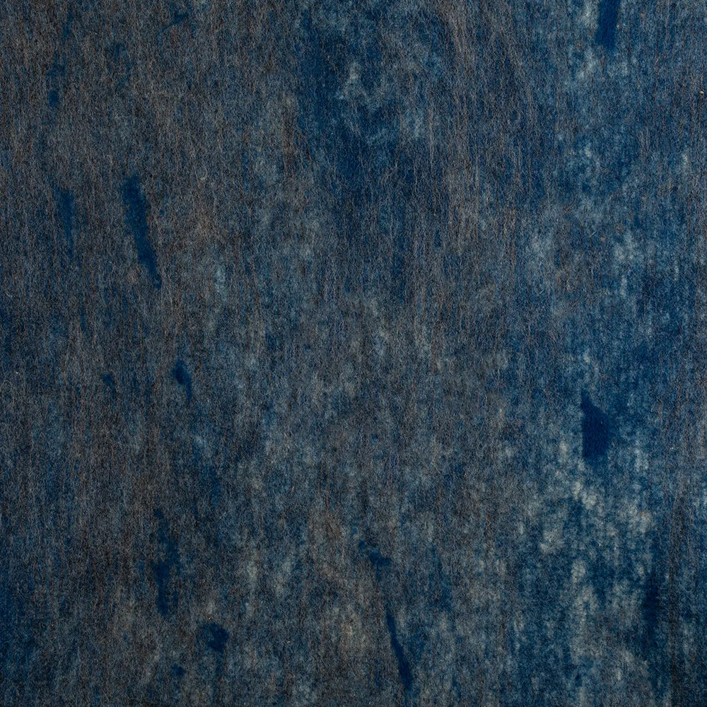 Fabric Blue Ripple BLUE RIPPLE | Felted Wool Fabric – JG SWITZER DESIGN