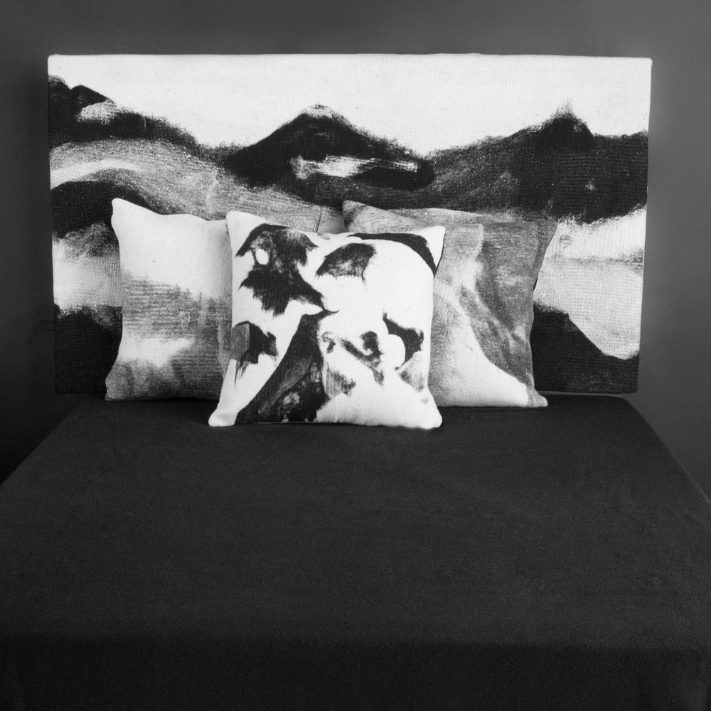 
                      
                        GENESIS Wool Pillow Hand Painted - JG Switzer
                      
                    