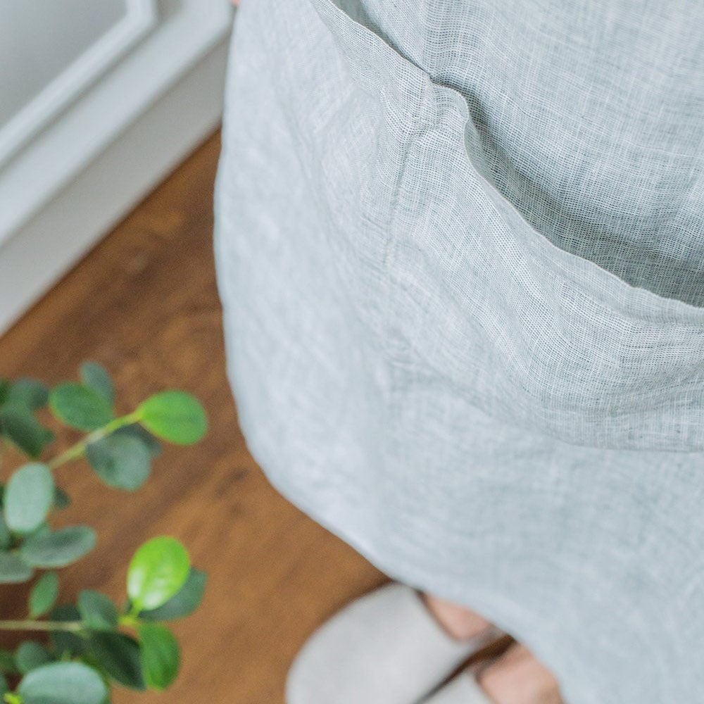 
                      
                        Linen Apron with Tie Back
                      
                    