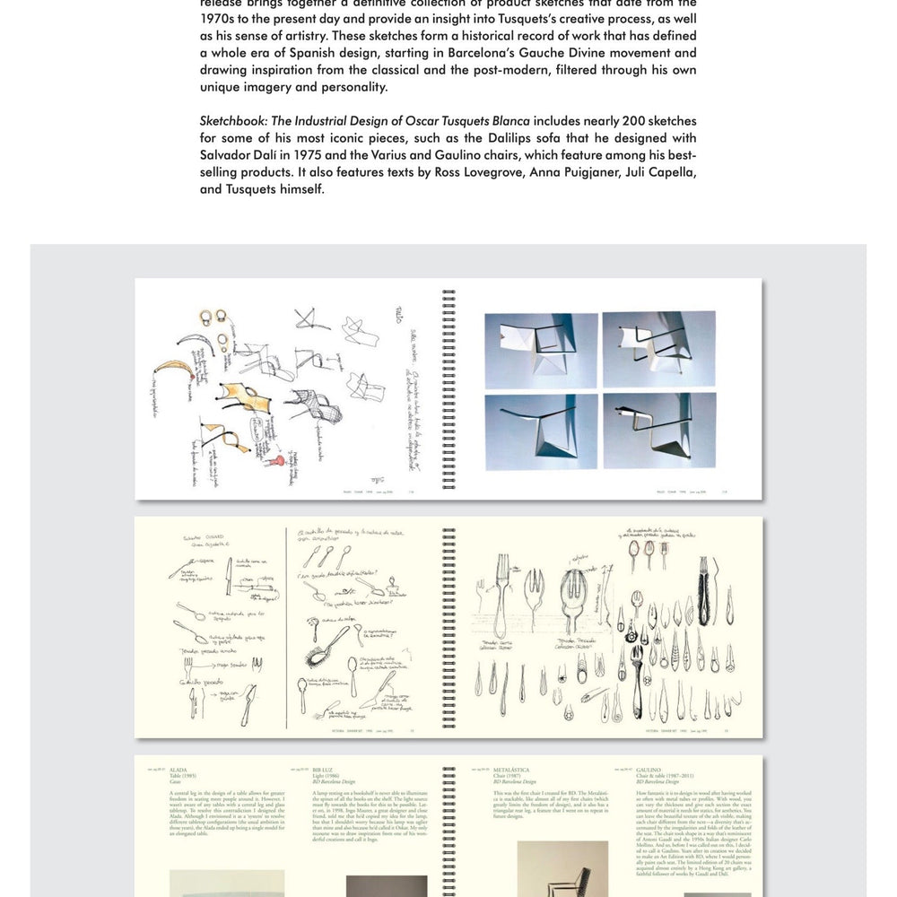 
                      
                        SKETCHBOOK The Industrial Design of Oscar Tusquets Blanca
                      
                    