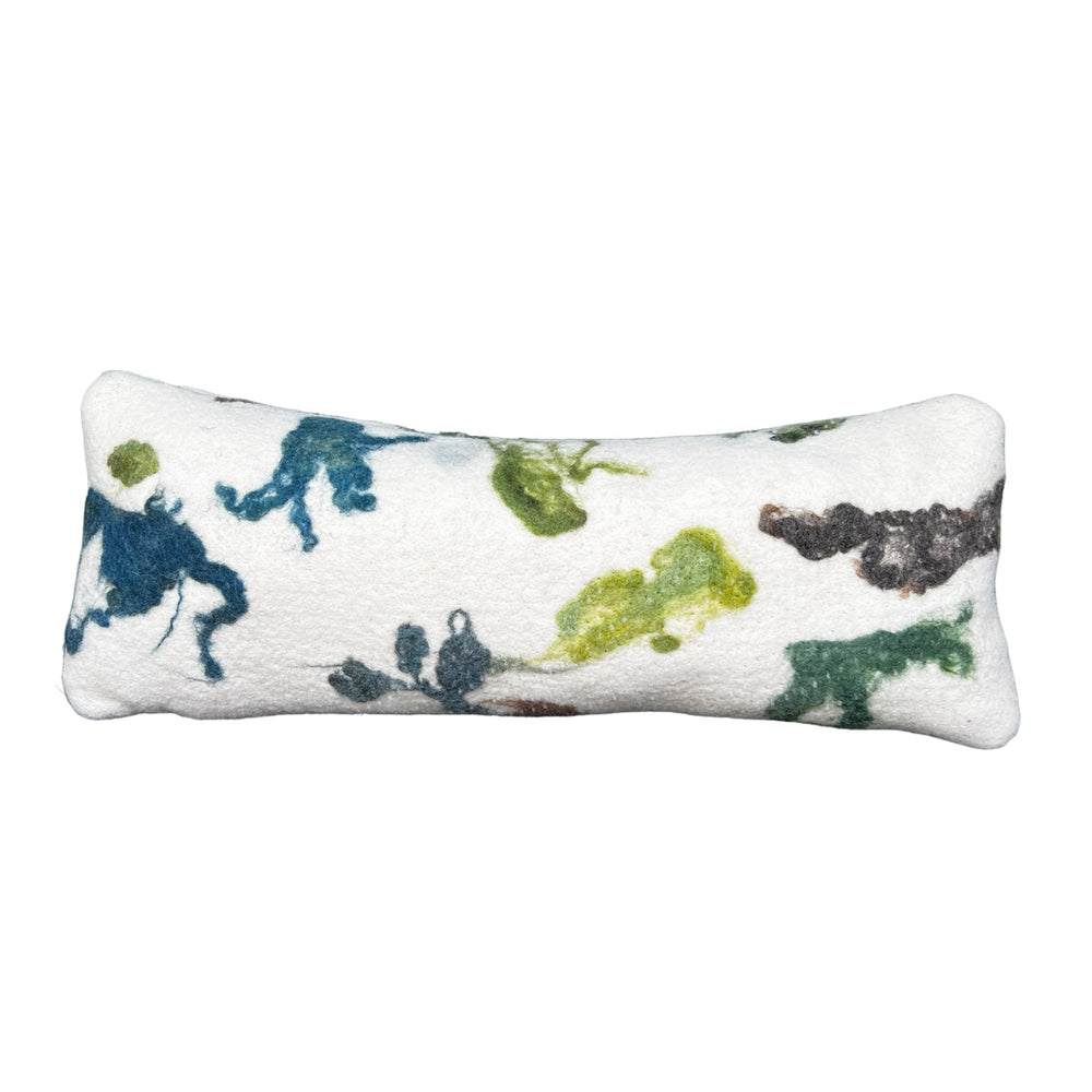 Botanical Wool Lumbar Pillow - 23