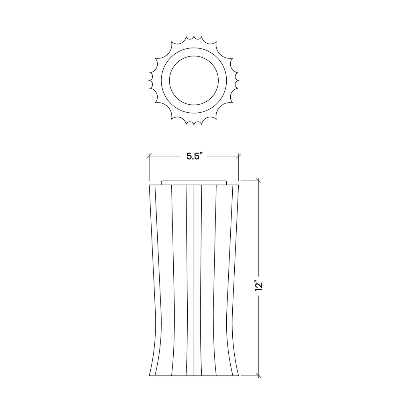 Concrete Vase No 1