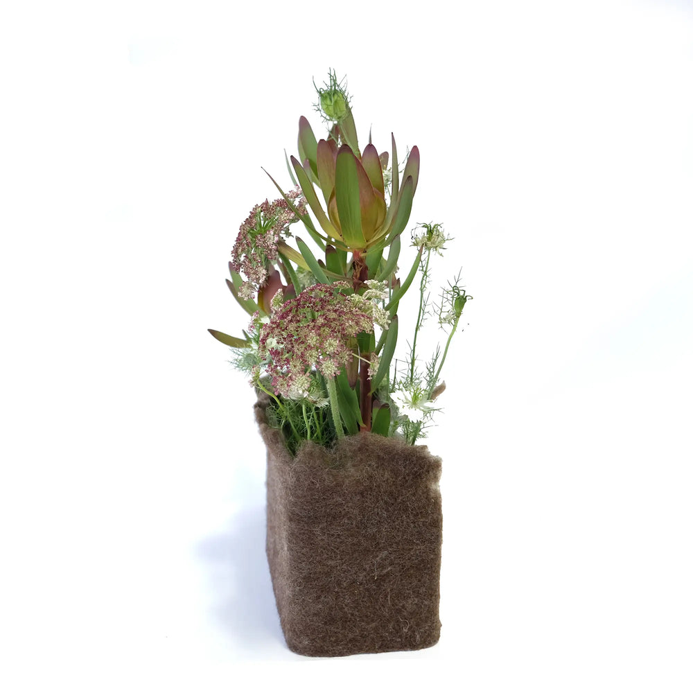 West County Wool Flower Vase