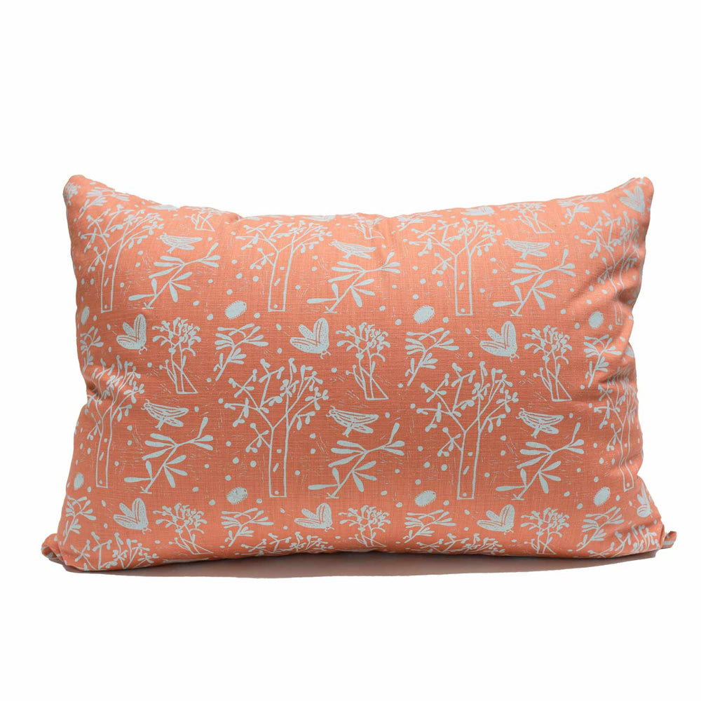 
                      
                        Grasshoppers and Dragonfly Cotton + Linen Pillow
                      
                    