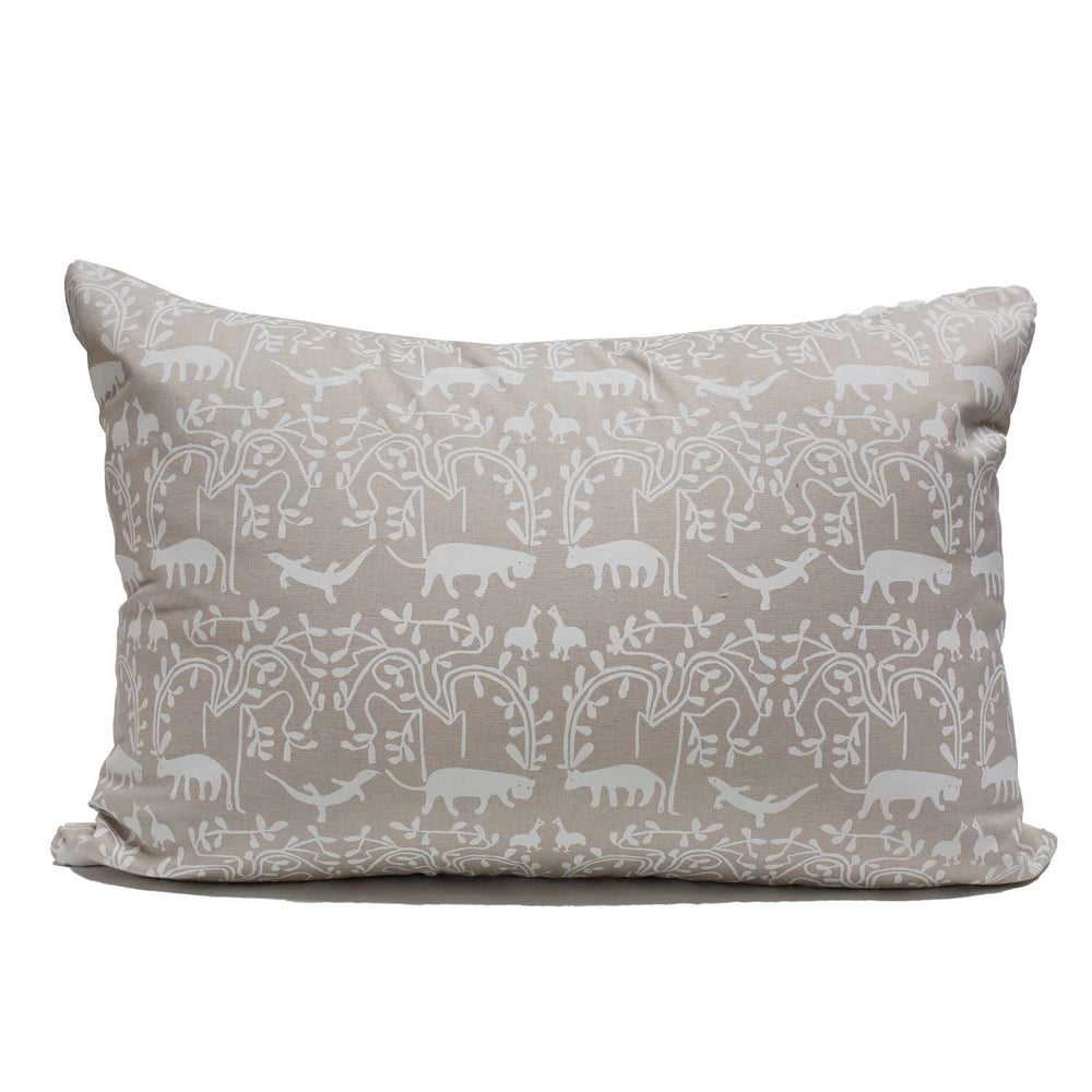 
                      
                        Tigers and Trees Cotton + Linen Pillow
                      
                    