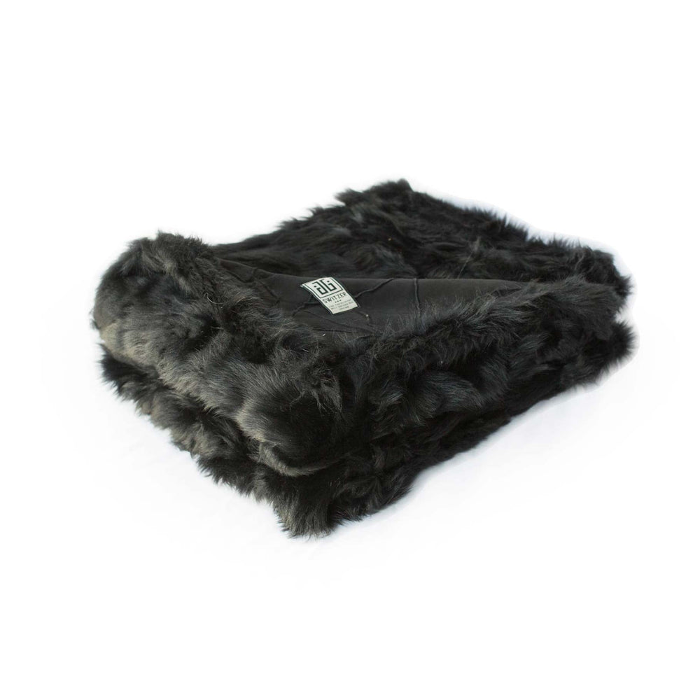 Toscana Real Sheep Fur Blanket Unlined