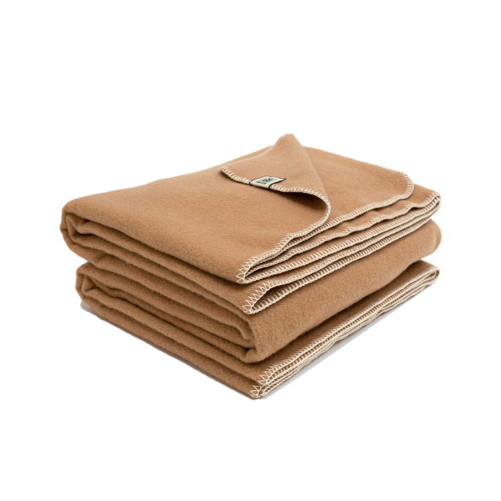 The JG Classic Blanket - Camel