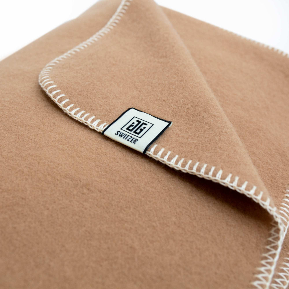 
                      
                        The JG Classic Blanket - Camel
                      
                    