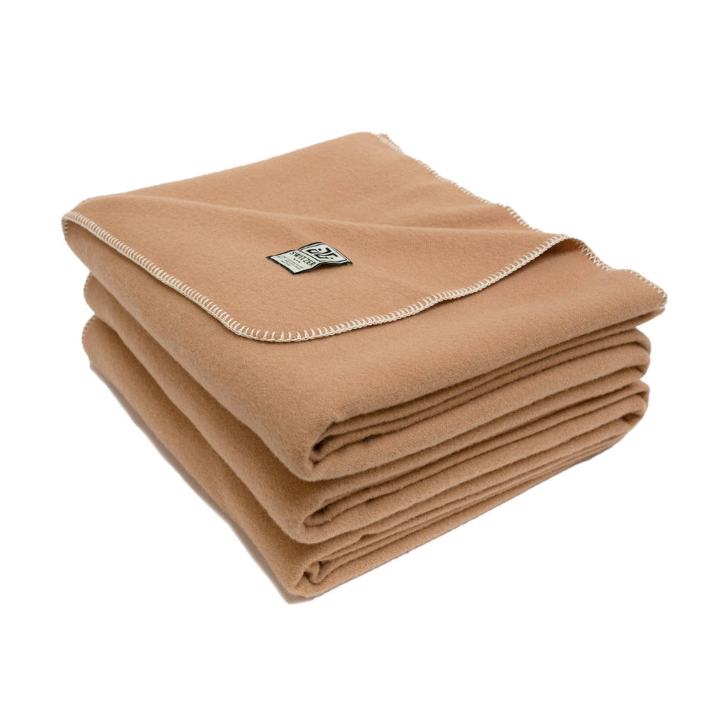 The JG Classic Blanket - Camel