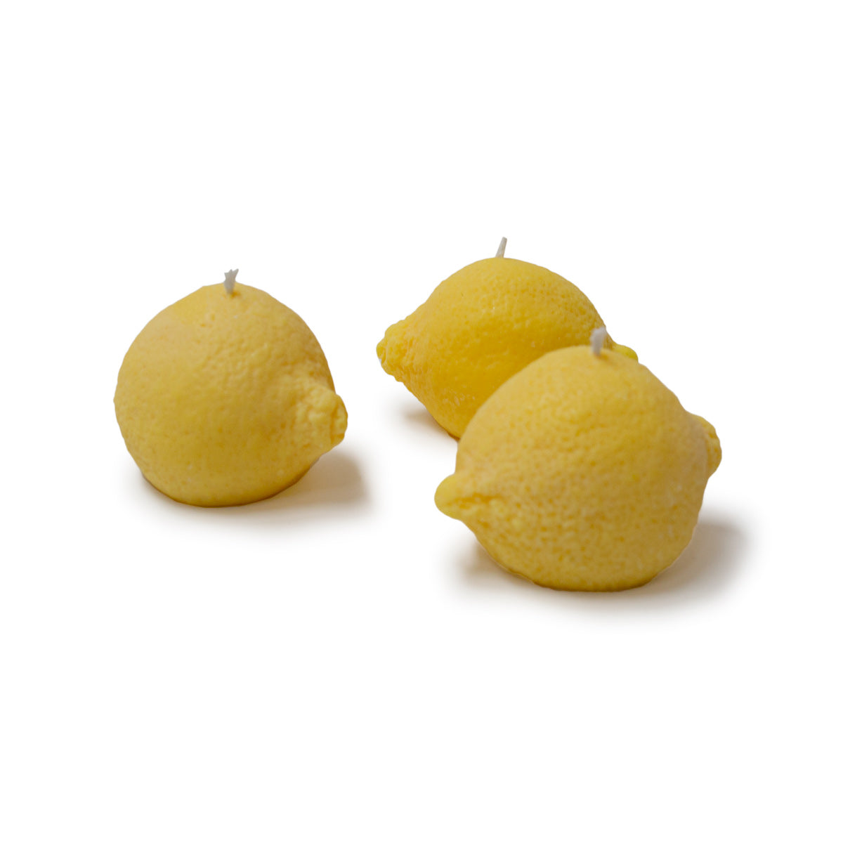 Lemon Candles - Set of 3