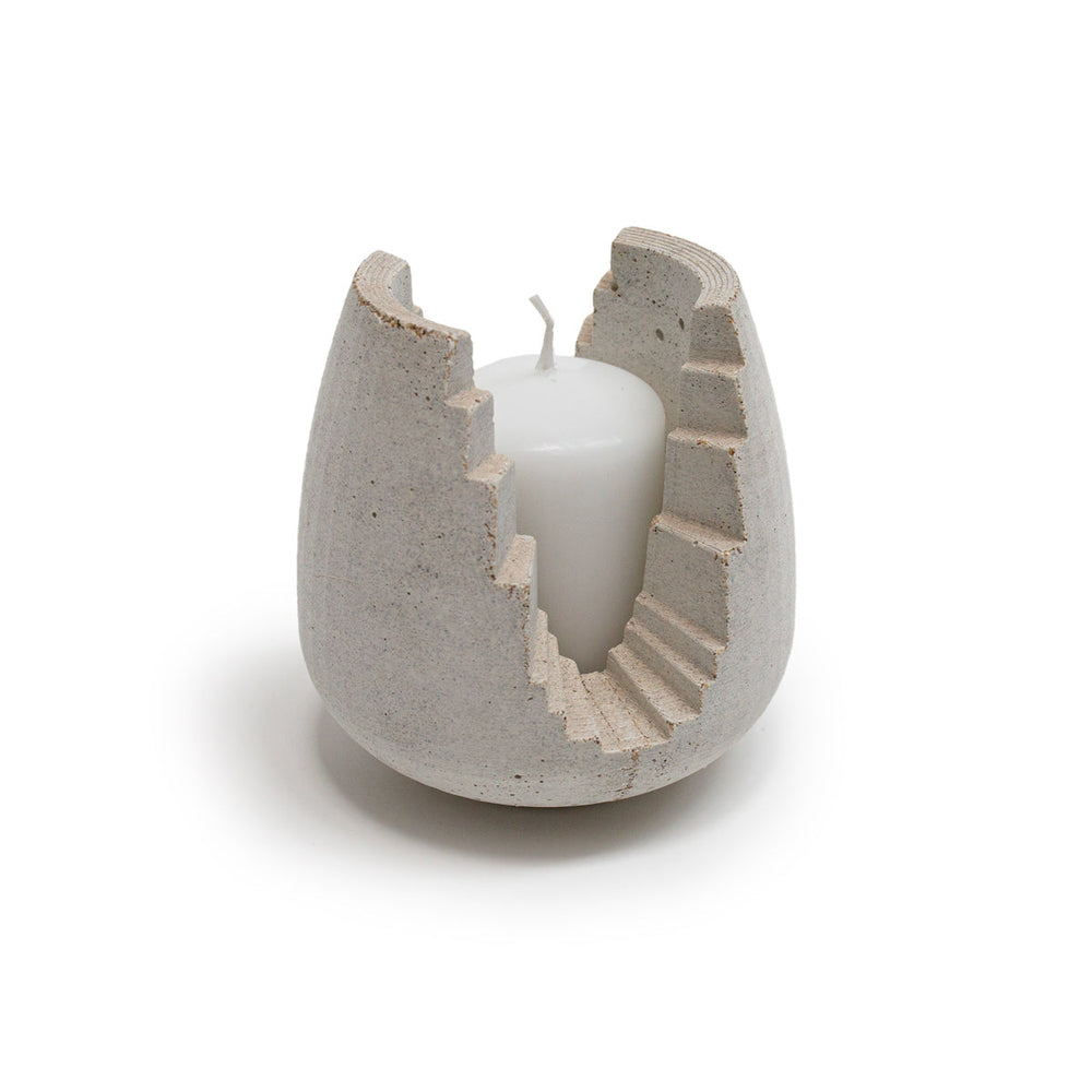 Concrete Candle Lantern