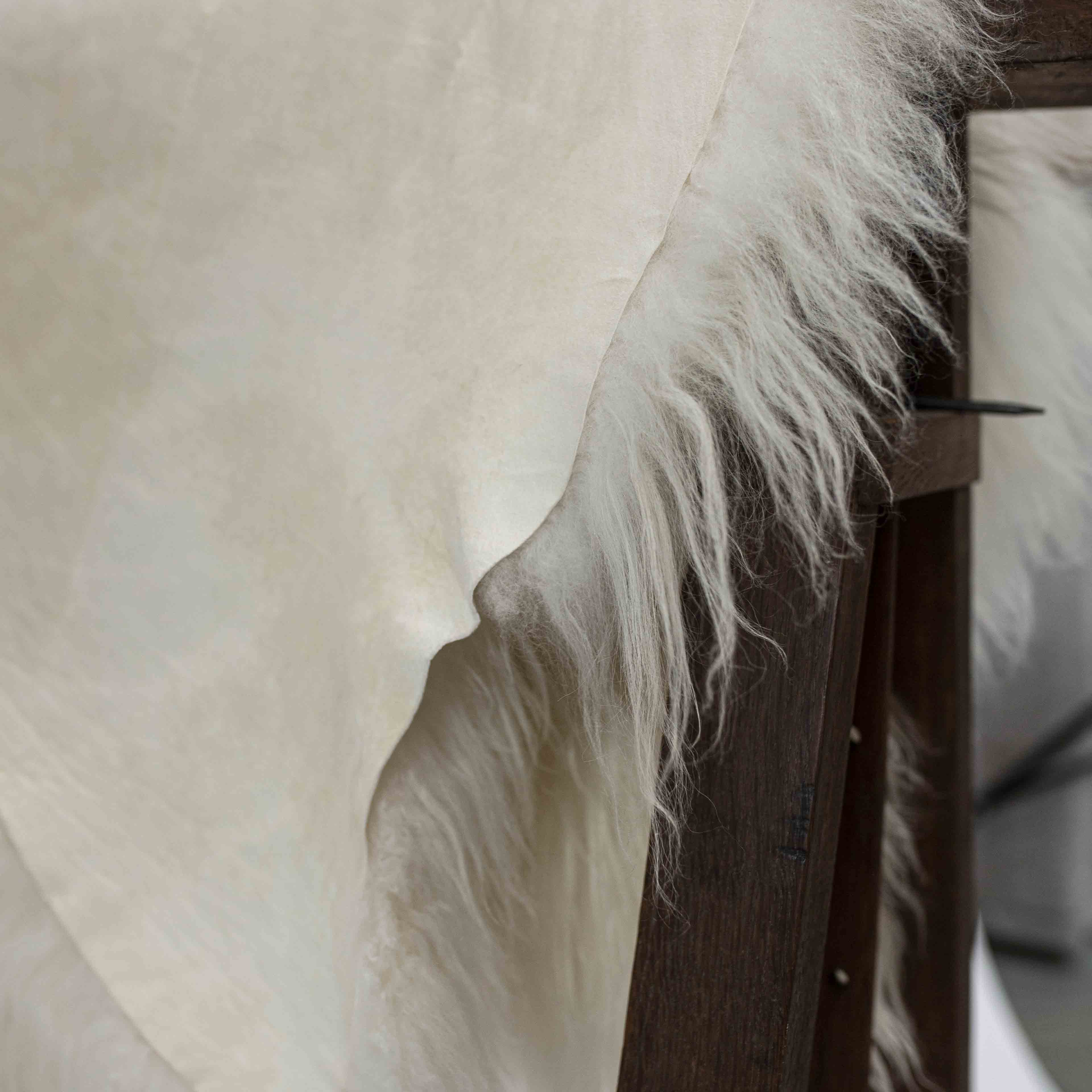 White Icelandic Sheep Hide – JG SWITZER DESIGN