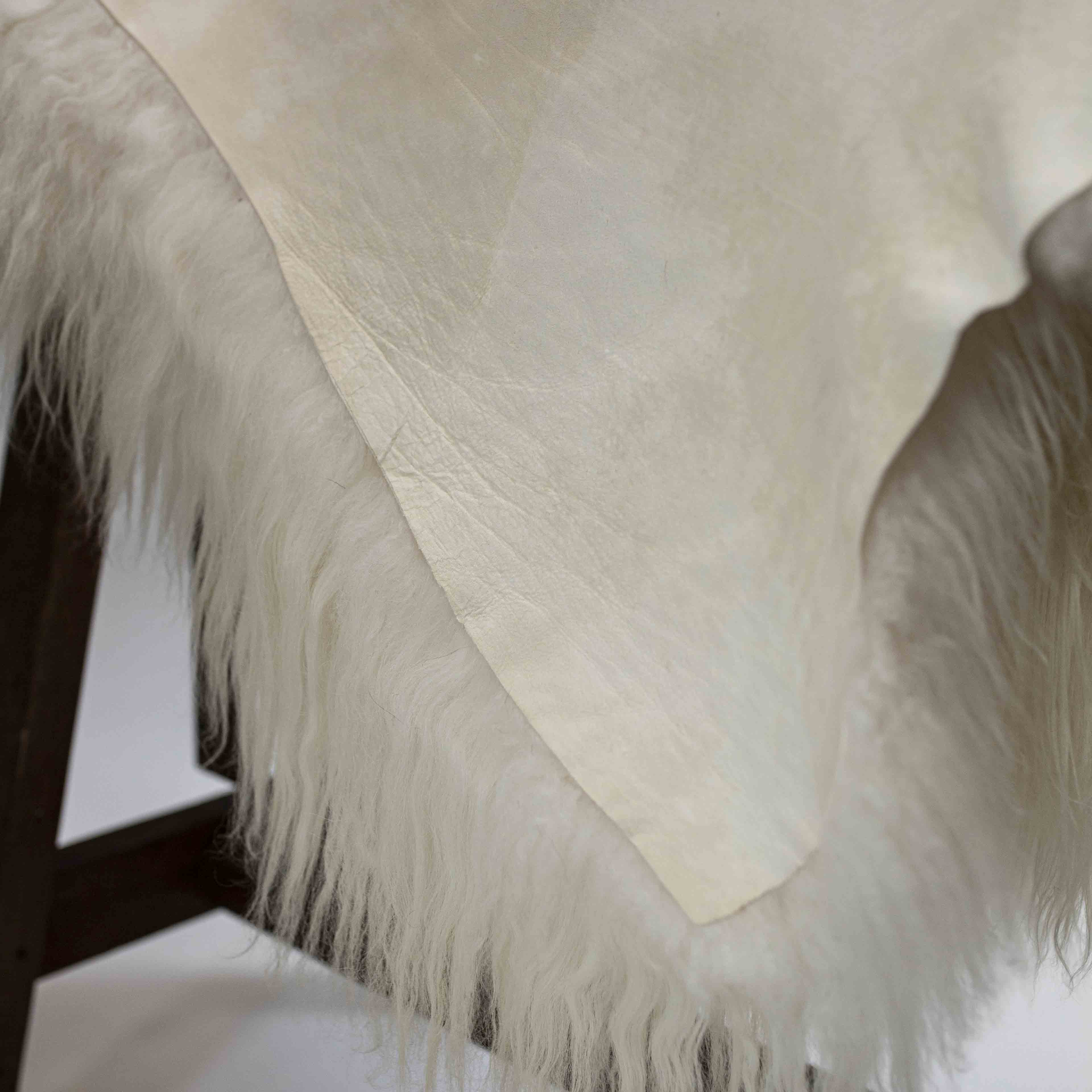 White Icelandic Sheep Hide – JG SWITZER DESIGN