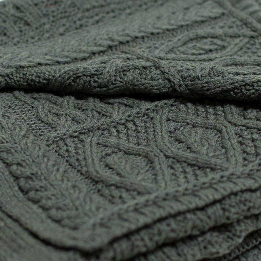 
                      
                        Merino Wool Cable Knit All Year 'Round Throw
                      
                    