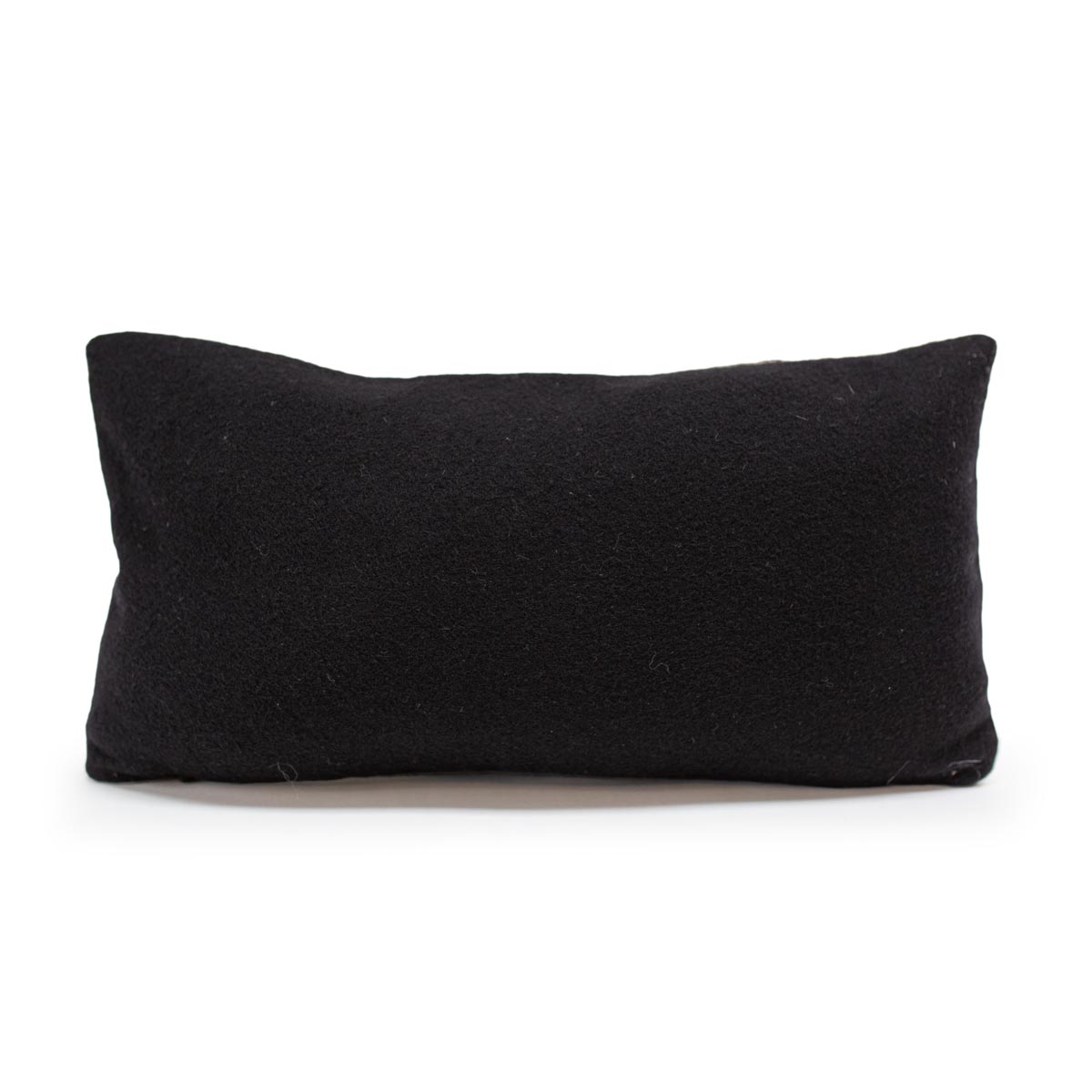 Tahoe Wool Pillow With Black Ribbon