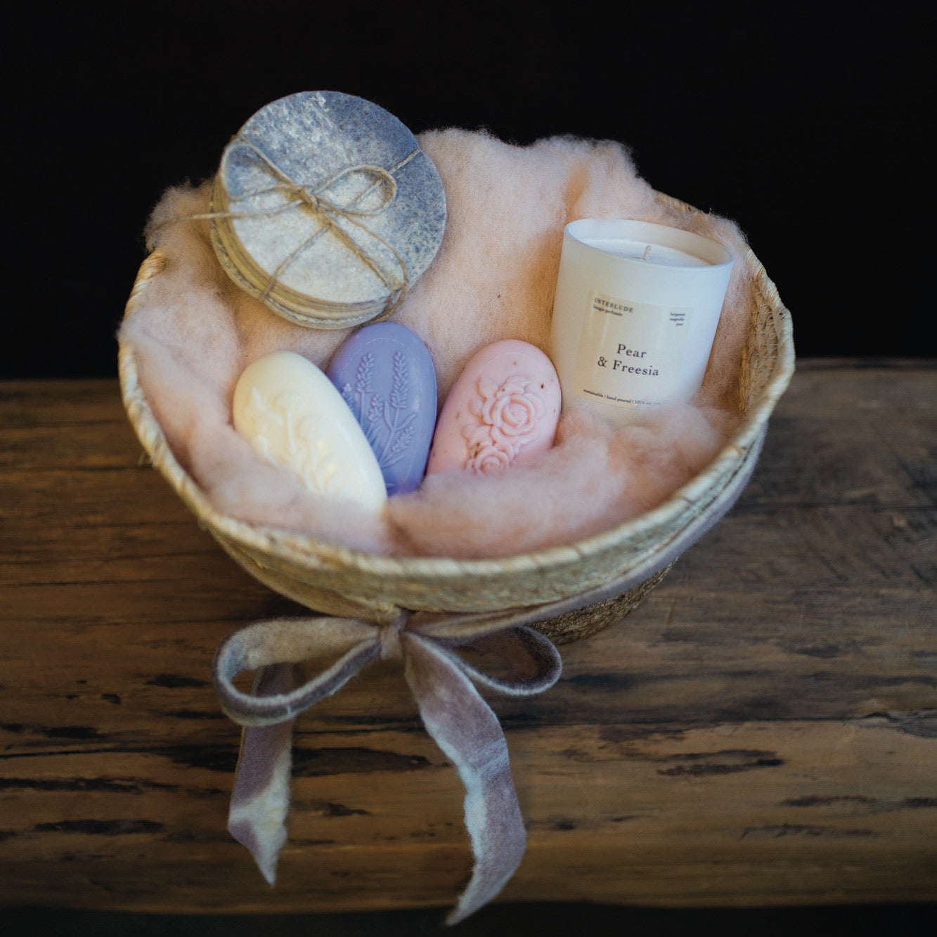 Sheep Lovers Gift Basket - Pink