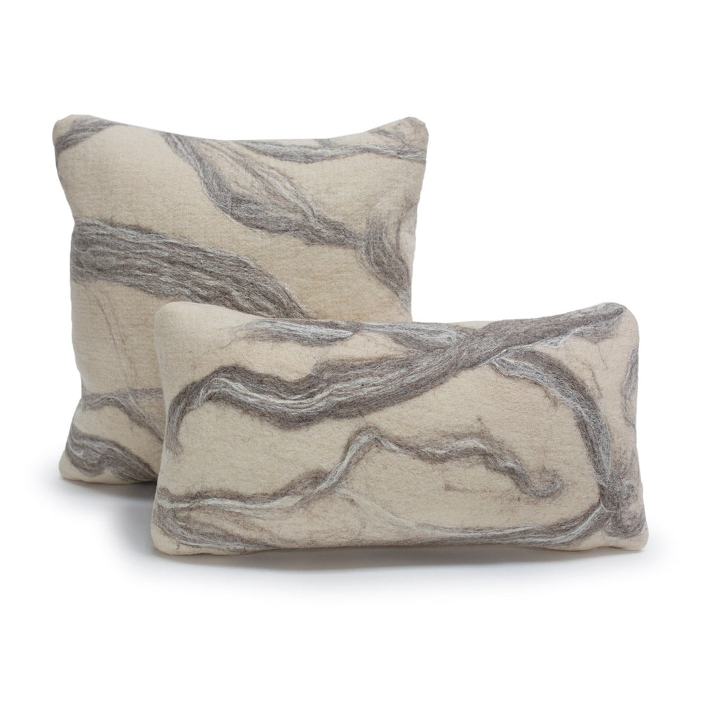 
                      
                        Grey Ribbon Wool Pillow
                      
                    