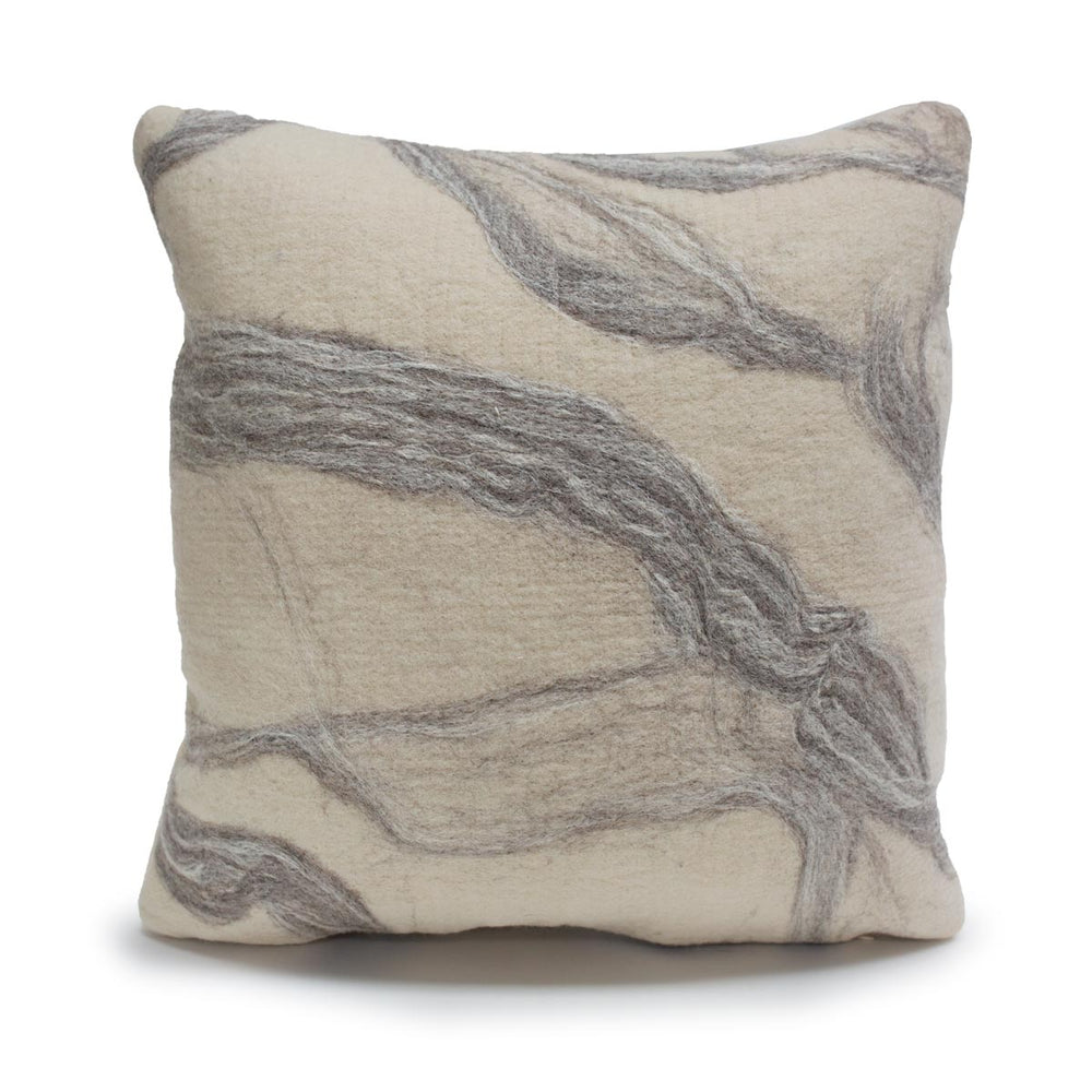 
                      
                        Grey Ribbon Wool Pillow
                      
                    