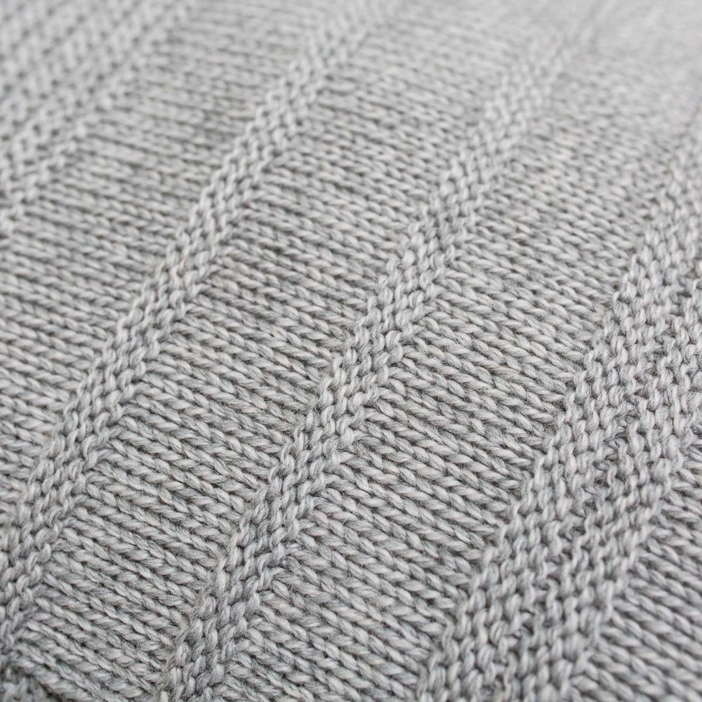 
                      
                        Soft Merino Knit Pillow - Grey
                      
                    