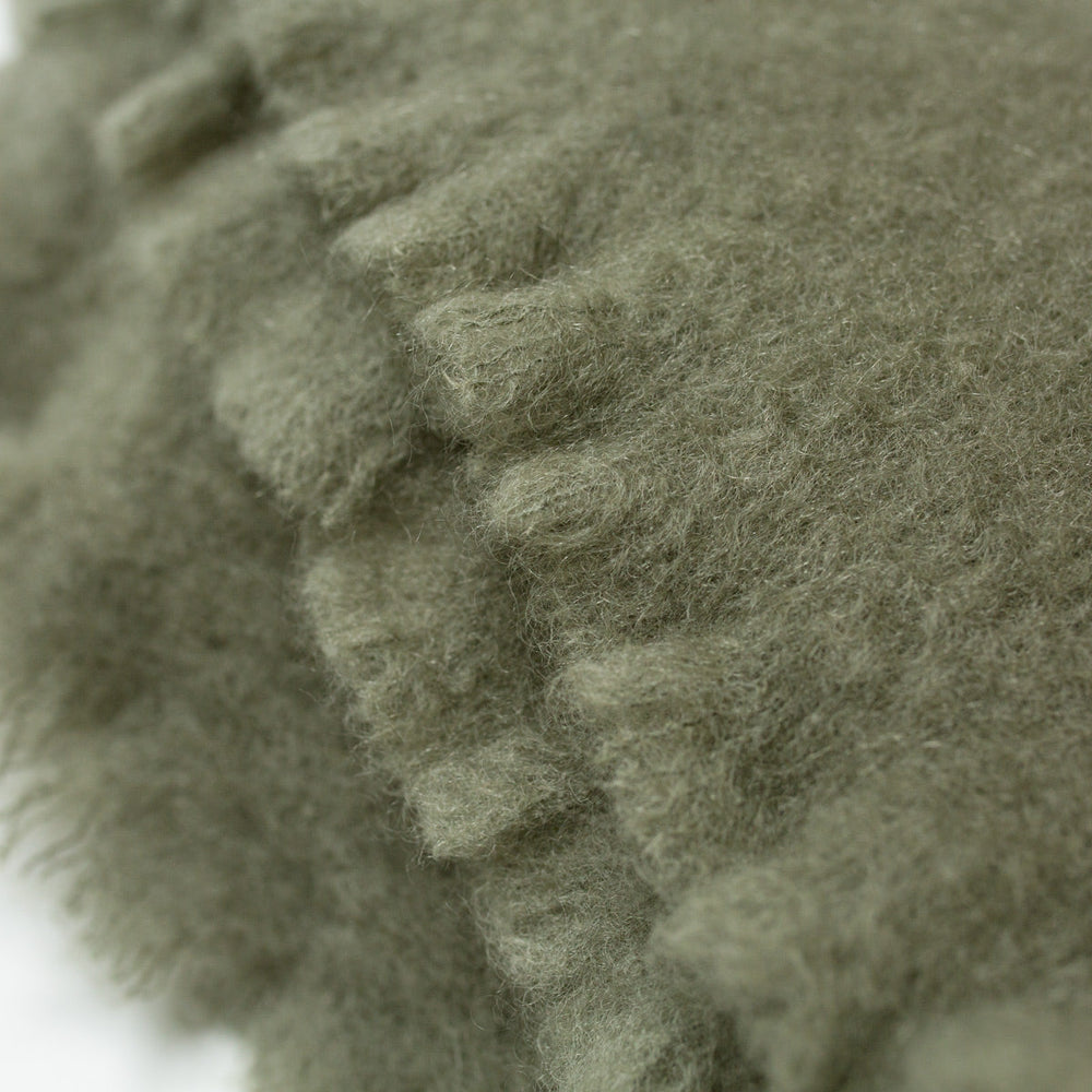 
                      
                        Sage Green Mohair Queen Blanket by Mantas Ezcaray
                      
                    