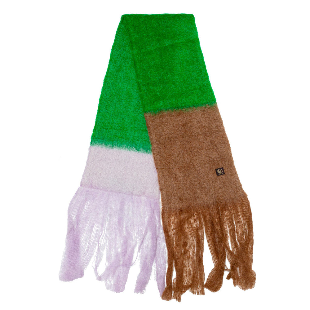 
                      
                        Mantas Ezcaray Mohair Scarf - Color Block
                      
                    