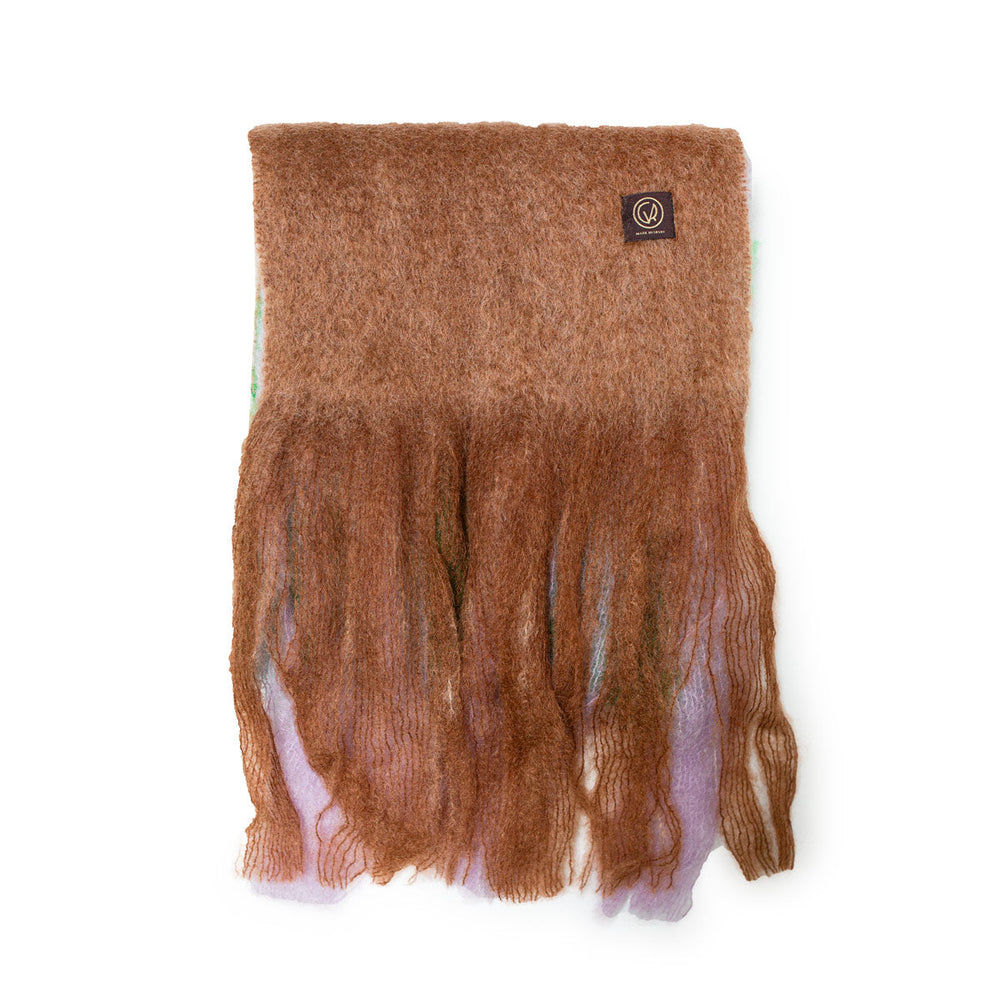 
                      
                        Mantas Ezcaray Mohair Scarf - Color Block
                      
                    