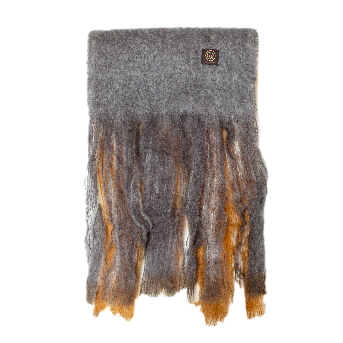 Mantas Ezcaray Mohair Scarf - Color Block