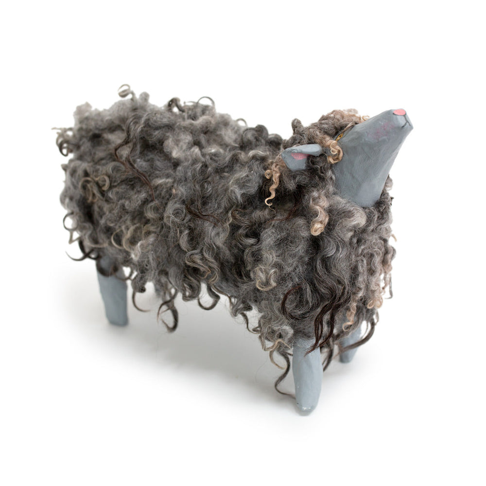 
                      
                        Papier-Mache Sheep Sculpture by Nancy Winn
                      
                    