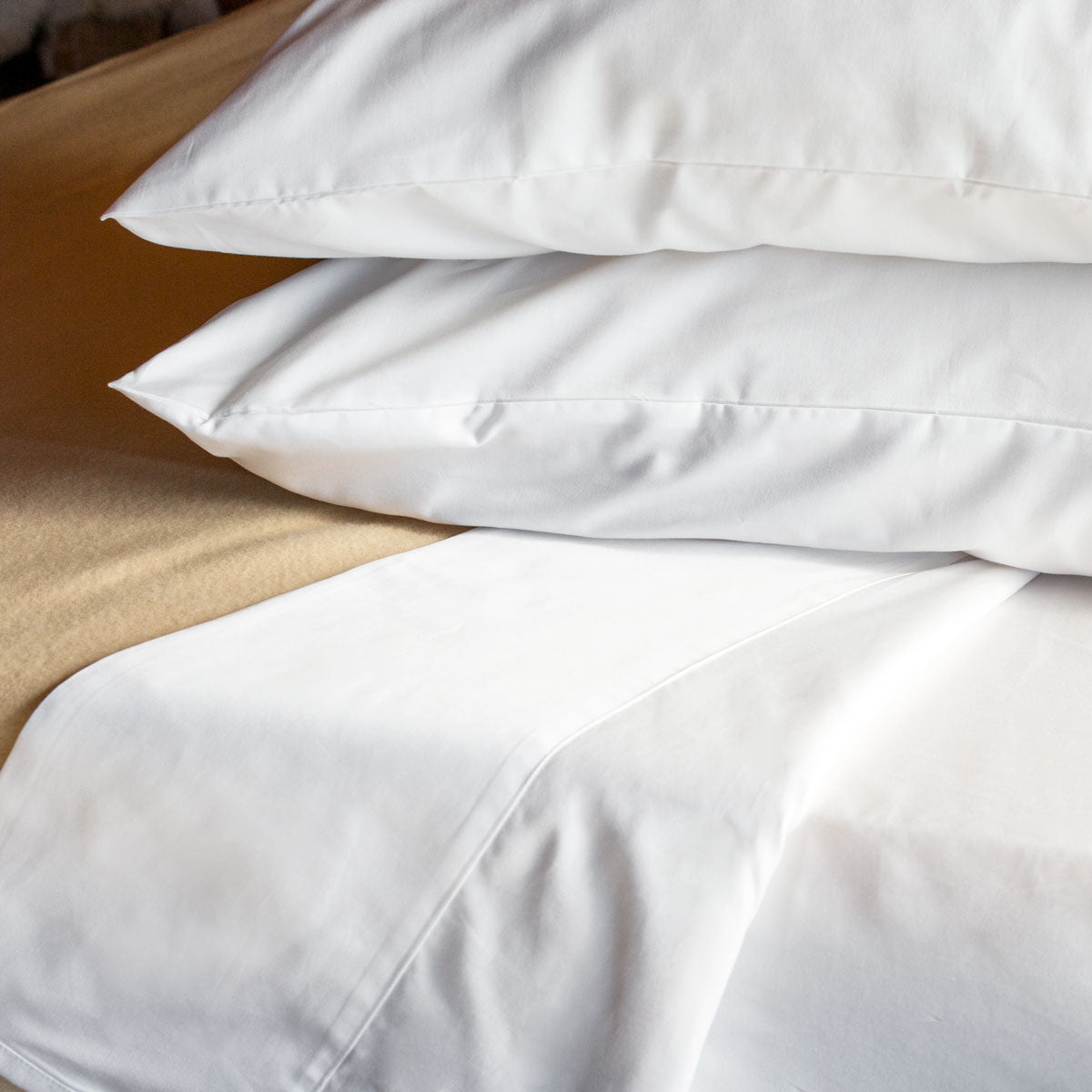 Organic Cotton 400 Thread Count Sateen Sheet Set