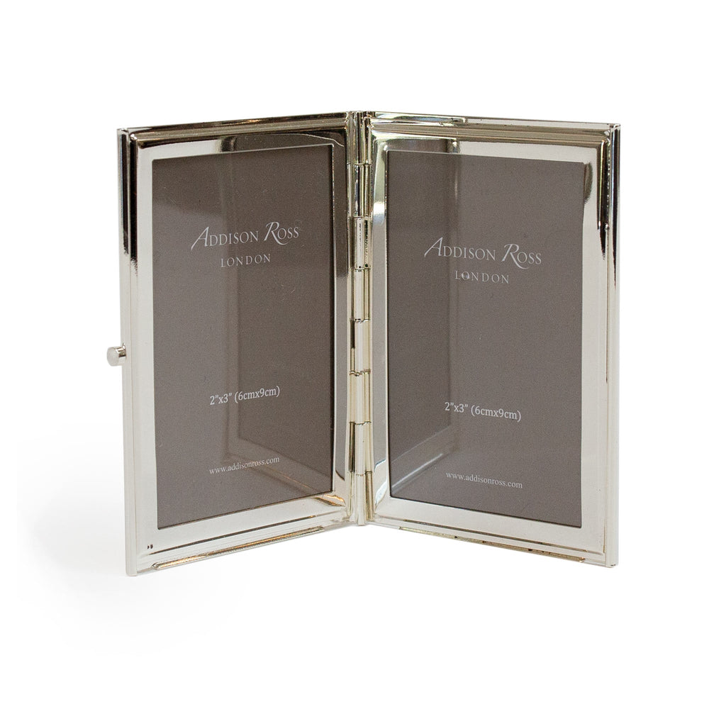 Folding Picture Pocket Frame,  Silver-Plated by Addison Ross