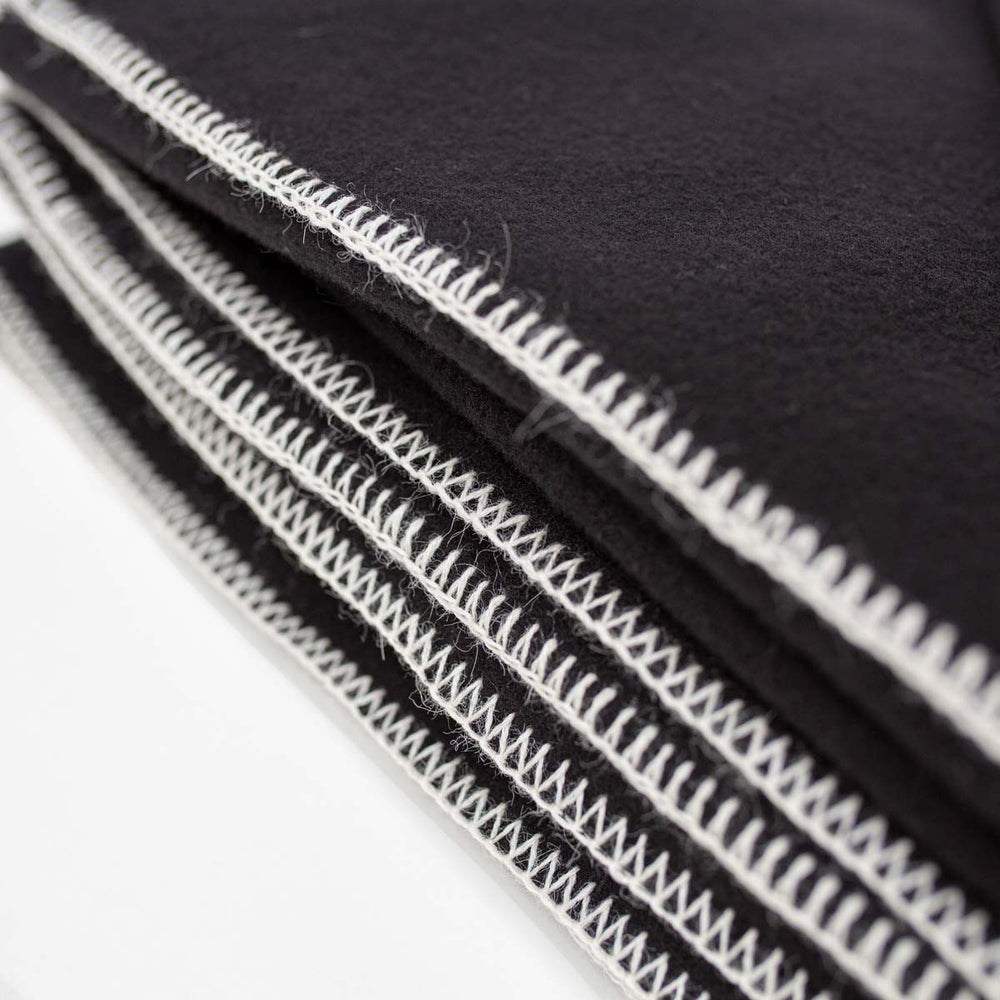 
                      
                        The JG Classic Blanket - Cashmere Blend in Black
                      
                    